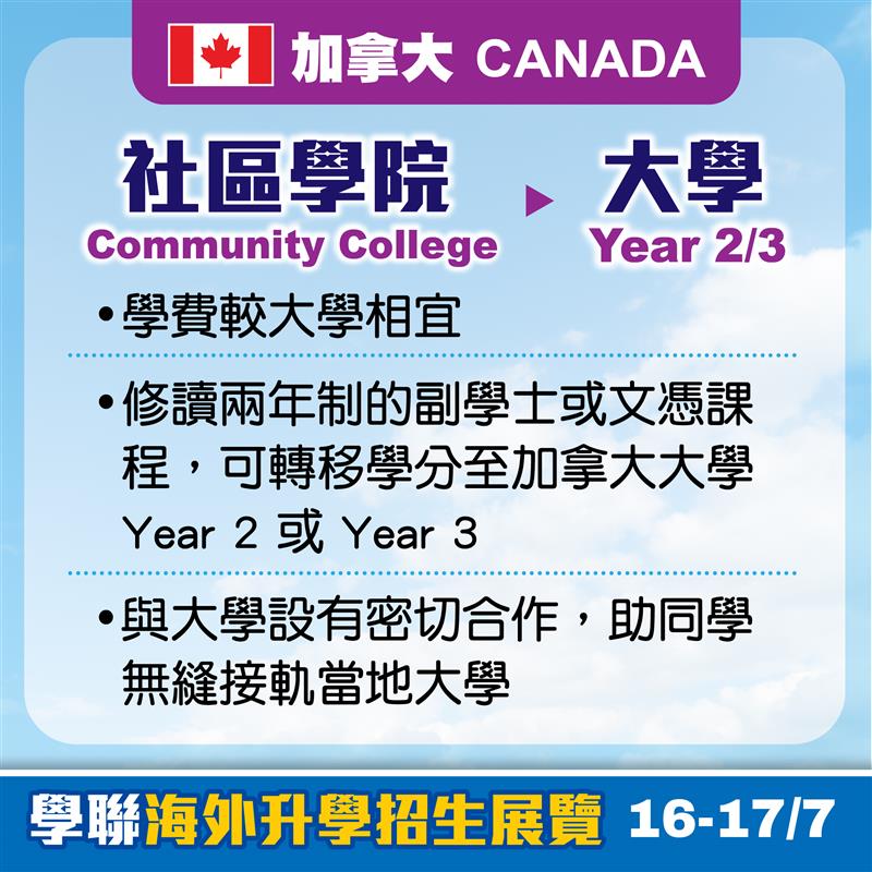 仍有機會升讀英、澳、加頂尖大學