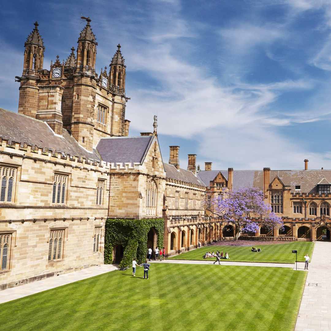 悉尼大學2027年2月入學現正接受申請！醫科、牙醫、獸醫、物理治療等熱門學科